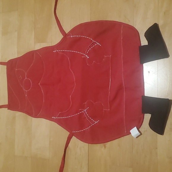 NWOT Santa Holiday Apron - Picture 4 of 5